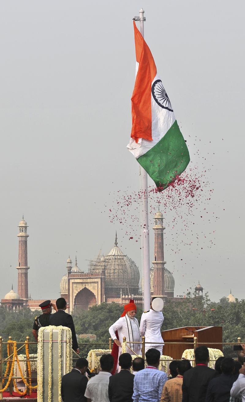 印度升旗仪式在哪里