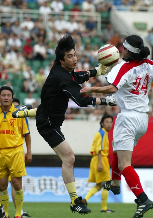 中国明星vs足球明星的相关图片