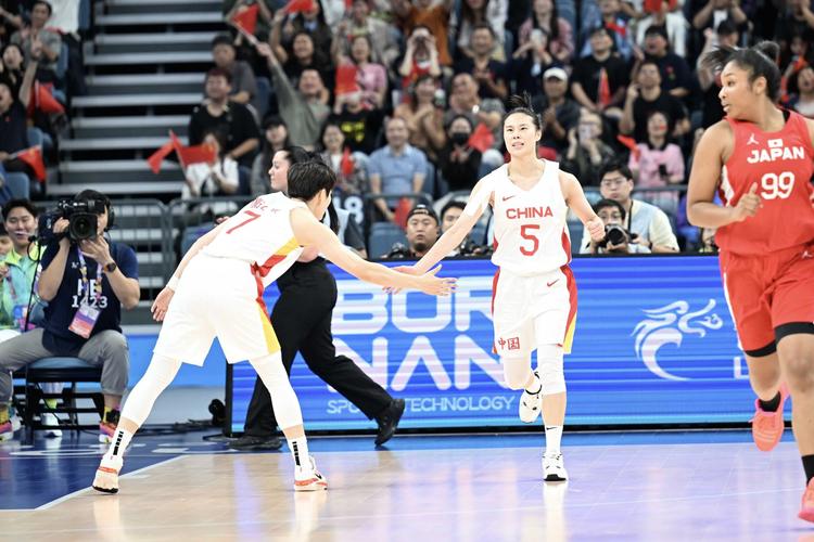 女篮决赛中国vs日本夺冠亚运会的相关图片