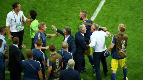瑞典教练vs德国队的相关图片